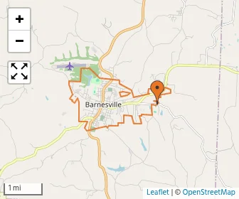 Area schools map