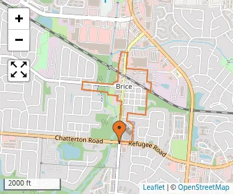 Area schools map