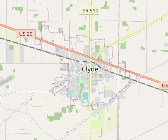 Area schools map