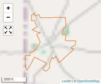 Area schools map