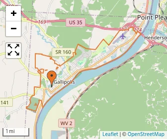 Area schools map