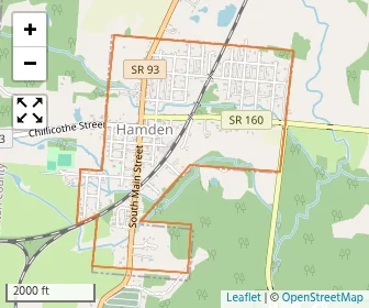 Area schools map