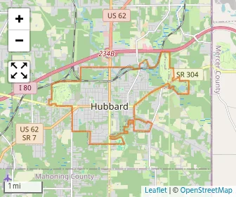Area schools map