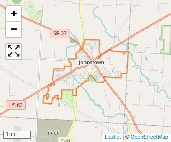 Area schools map
