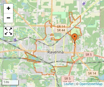 Area schools map