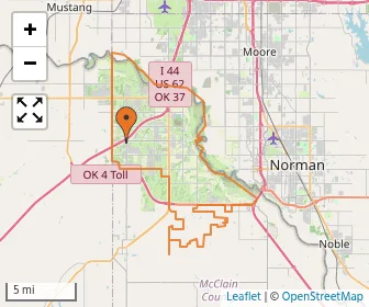 Area schools map