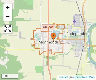 Area schools map