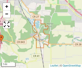 Area schools map