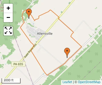 Area schools map