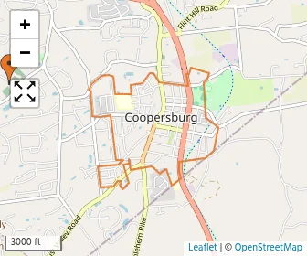 Area schools map