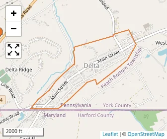 Area schools map