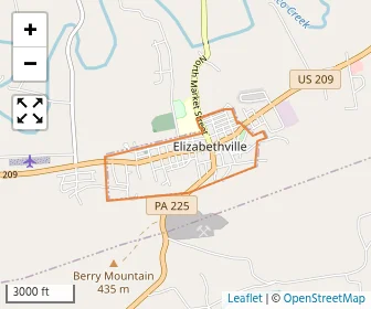 Area schools map