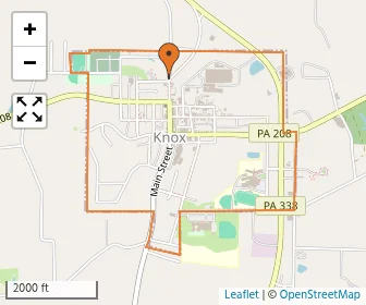 Area schools map