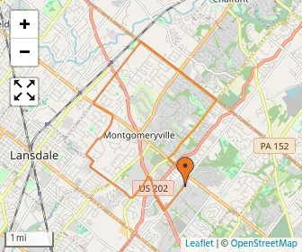 Area schools map