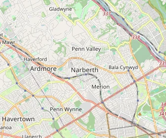 Area schools map