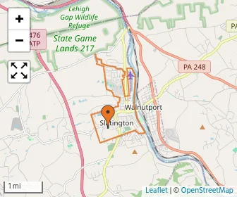 Area schools map
