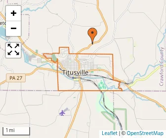 Area schools map