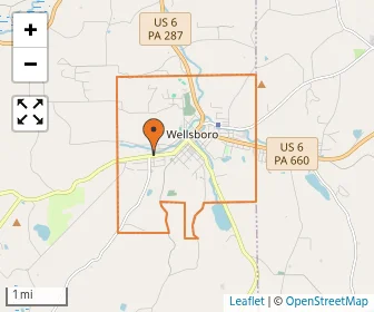 Area schools map