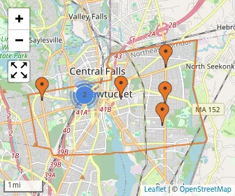 Area schools map