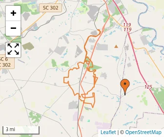 Area schools map