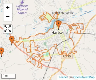 Area schools map