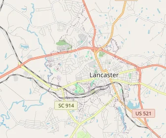 Area schools map
