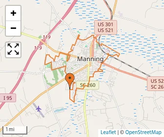 Area schools map