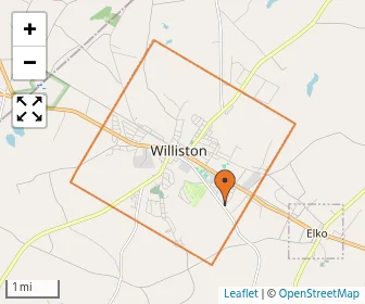 Area schools map