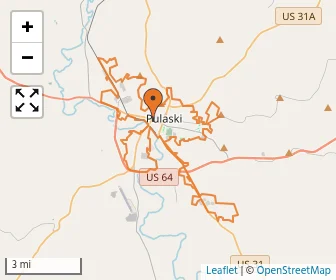 Area schools map