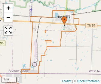 Area schools map