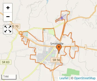 Area schools map