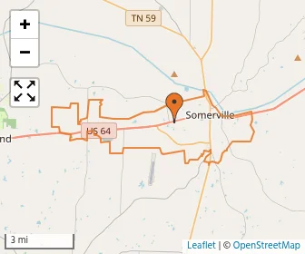 Area schools map