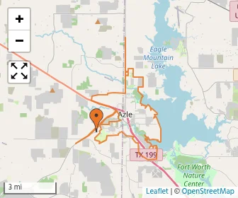 Area schools map