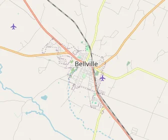 Area schools map