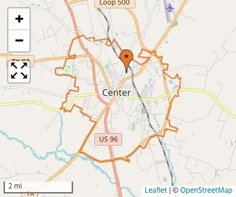 Area schools map