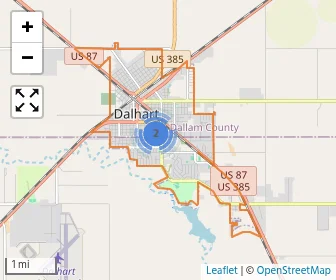 Area schools map