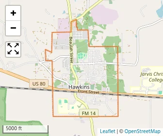 Area schools map