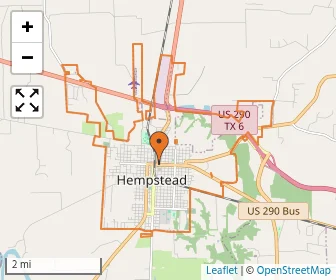 Area schools map