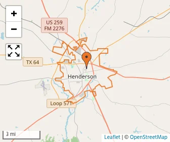 Area schools map