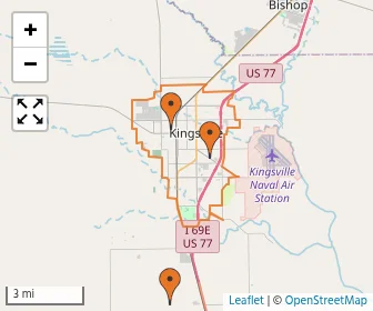 Area schools map