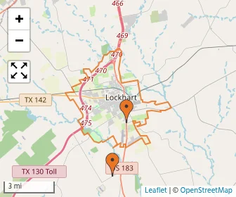 Area schools map