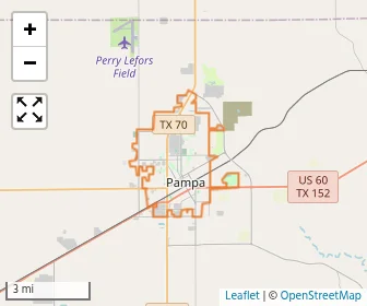 Area schools map