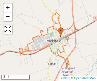 Area schools map