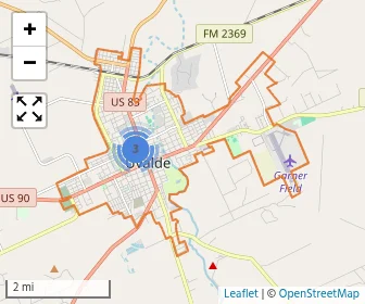Area schools map
