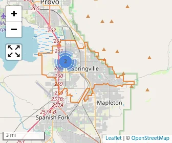 Area schools map