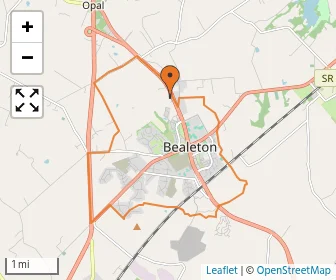 Area schools map