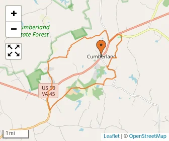 Area schools map