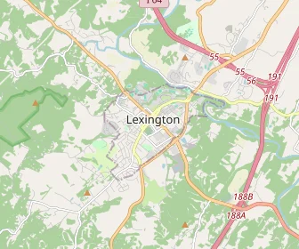 Area schools map