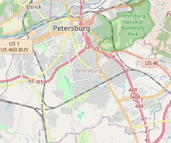 Area schools map