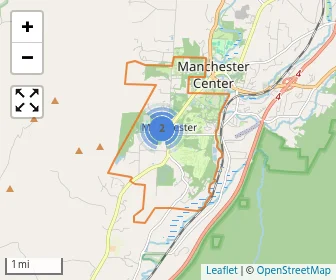 Area schools map